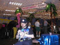 083 - Eddie Cochrane at dead flamingo party